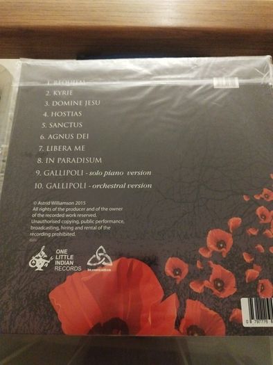 Astrid Williamson Requiem & Gallipoli lp