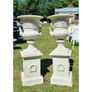 Urn on Pedestal White CH R 335C W Image 2