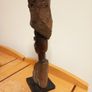 Statue Ebony  Tribal figurine Hand made Image 5