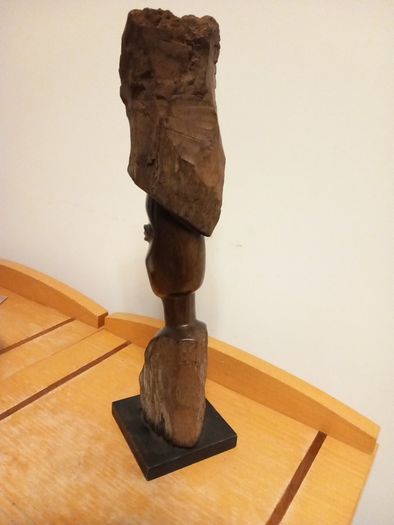 Statue Ebony  Tribal figurine Hand made