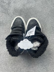 next kids black boots