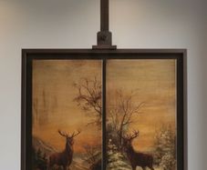 2 X Vintage Oil on Board