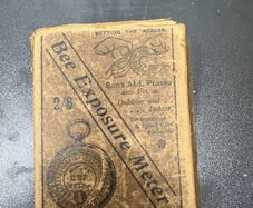 Antique Watkins Bee Photographic Exposure Meter