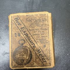 Antique Watkins Bee Photographic Exposure Meter