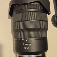 Canon Rf 15-35 f2.8 USM IS L lens
