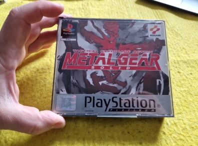 Metal Gear Solid PlayStation1 Ps1 PlayStation2 Ps2 Games Original