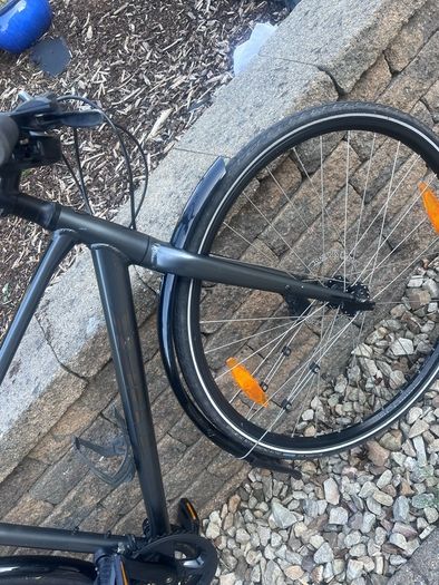 Trek FX 2 charcoal grey bike