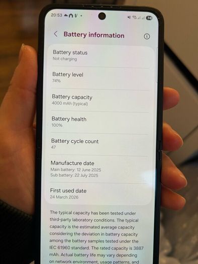 Samsung flip 7fe