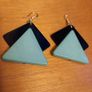 Geometric Funky Handmade Earrings Image 2
