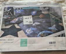 NEXT duvet cover set single (planets)