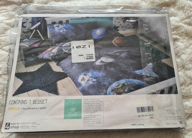 NEXT duvet cover set single (planets)