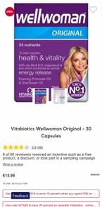 Wellwoman vitamins