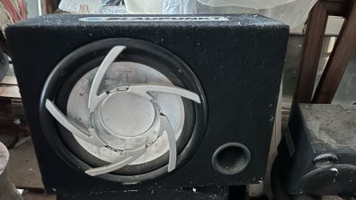 speaker sub car blaupunkt amplifier