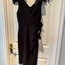 NWT AWear Black Bow-Detail Cocktail Dress Image 7