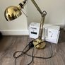 FORSA IKEA desk Work lamp, gold, nickel-plated Image 2