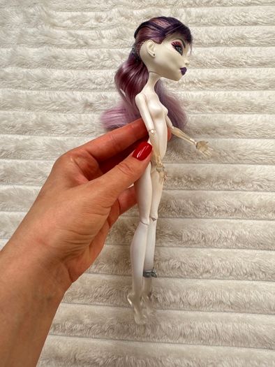 Monster High Doll Spectra Vondergeist Dot Dead Gorgeous Glue Dirty Hair Used Please see photos