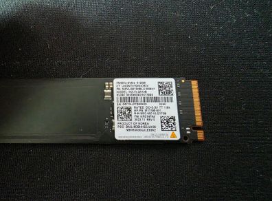 Samsung Pm991a 512gb Nvme M.2 Ssd