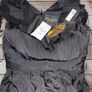 Bariano Black Embellished Evening Gown UK 12 Image 6