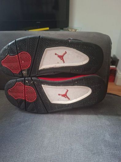 Nike Jordan/Colour: Black/Red..Size: 8.5 UK..43 EU
