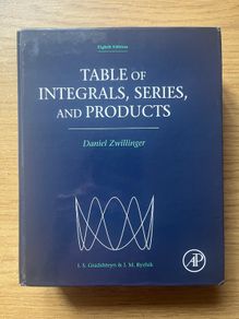 Table of Integrals, Series, and Products