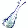 Large Art glass vase by Zabkowice Glassworks, Poland Image 6