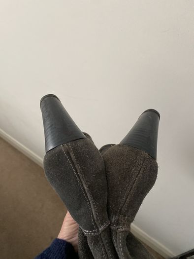 Boots Clarks suede leather