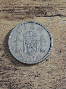 Spain 1984, 100 Pesetas Coin - free standard postage