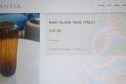 glass vase