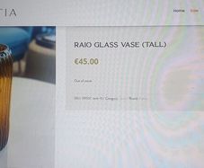 glass vase