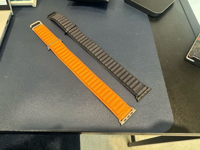 Apple Watch Ultra Alpine Loop Straps Black & Terra Cotta 49mm