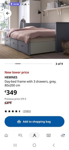ikea Hemnes day bed