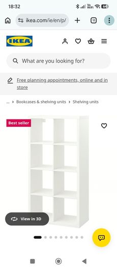 KALLAX IKEA storage unit