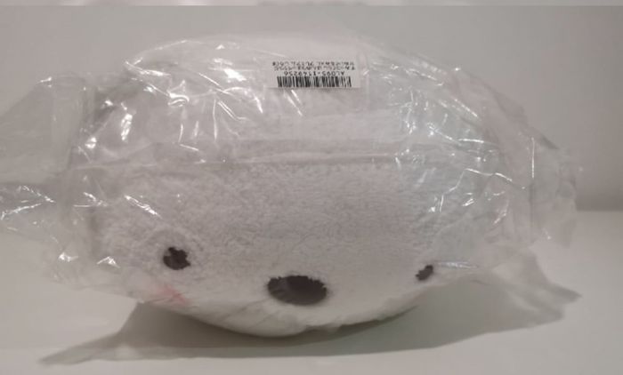 Sumikko Gurashi White Bear Face Down Plushy XL Premium