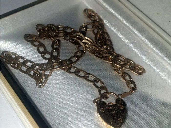 Pristine Vintage 9ct Gold UNIDOR Jailers Chain 20"