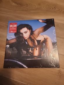 Charlie xcx Crash limited edition 2022 us white vinyl with signed photo