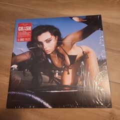 Charlie xcx Crash limited edition 2022 us white vinyl with signed photo