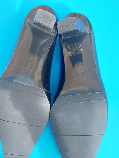 Ladies real leather shoes heels Roberto Gonzalez Spanish leather size 39.5 uk 6 SALE