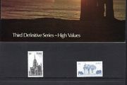 1982-90 Ireland Sixth Definitive Series Irish Architecture High Values Presentation Pack includes stamps Mint Never Hinged (MNH)