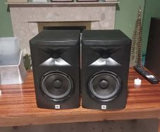 JBL speakers x2 JBL LSR305 Studio Monitor