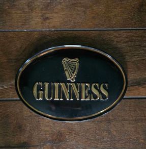 Large Guinness Ceramic plaque
