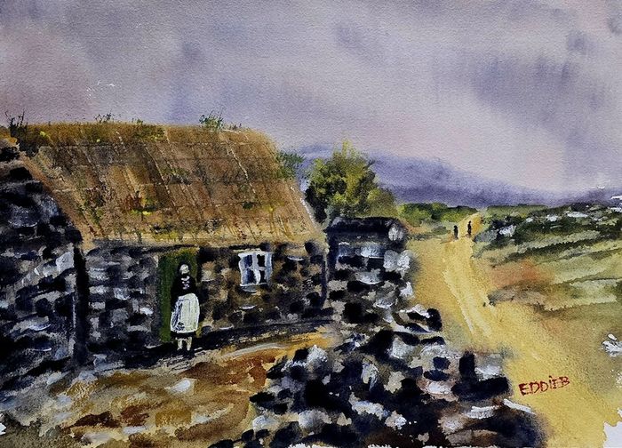 good ol' days watercolour