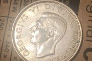1944 Florin George VI Silver Nice collectible grade