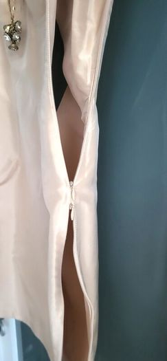 Marios Schwab contemporary natural bodycon Sz S (Fit 8-10UK) - Rrp 495 (New)