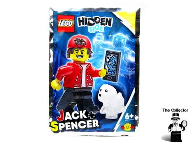 LEGO Hidden Side Jack And Spencer Minifigure Foil Pack Polybag Limited Edition Brand New Sealed