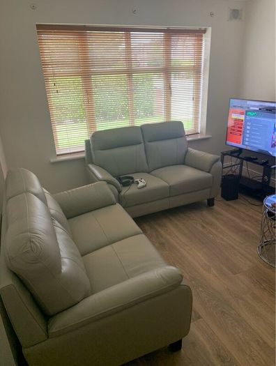 1 x two seater sofa