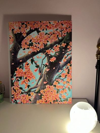 Acrylic Painting,Colour-Changing Leaves | 24  32