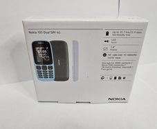 New Latest 4G Mobile Phone Dual SIM-Free Nokia 105 Latest 2026 Edition - Unlocked - Black.