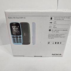 New Latest 4G Mobile Phone Dual SIM-Free Nokia 105 Latest 2026 Edition - Unlocked - Black.