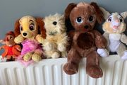 Selection of quality brand soft toys- Disney, Build a Bear, Harrods