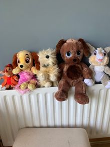Selection of quality brand soft toys- Disney, Build a Bear, Harrods